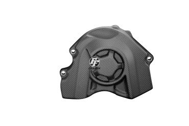 Carbon Sprocket Cover for Kawasaki ZX-10R 2016- Carbon+Fibreglass | Plain Weave | Matt