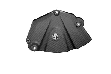 Carbon Ritzelabdeckung für Yamaha YZF-R6 2006-2018 Carbon+Fiberglas | Köper | Matt