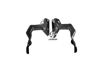 Carénage de Phare (parties latérales) Carbone pour Yamaha MT-07 2018- Carbone+Fibre de Verre | Toile Contraignant | Brillant