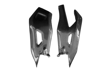 Cache de Bras Oscillant Carbone pour Yamaha YZF-R1 2015- Carbone+Fibre de Verre | Toile Contraignant | Brillant