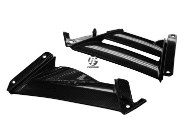 Carénage Latéral Carbone pour Aprilia RSV 4 RR/RF 2015-2020 Carbone+Fibre de Verre | Toile Contraignant | Brillant