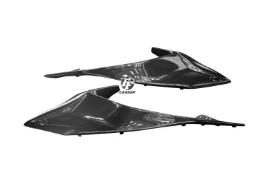 Carbon Seitenverkleidung für Kawasaki Ninja 650 Carbon+Fiberglas | Leinwand | Glossy