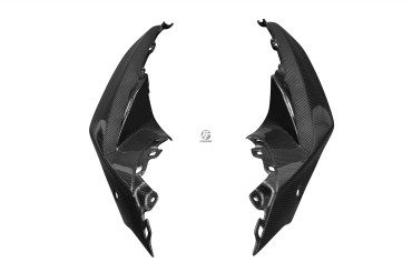 Rivestimento laterale Carbonio per Suzuki GSX-R 1000 2009-2015 Carbonio+Fibra di Vetro | Spigato | Opaco