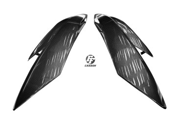 Carenado lateral Carbono por Suzuki GSX-S 750 2016- Carbono+Fibra de Vidrio | Patron Sencillo | Brillante
