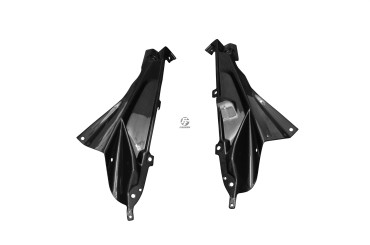 Pannello laterale (parte superiore) Carbonio per BMW S1000RR 2010-2014 Carbonio+Fibra di Vetro | Tela | Brillante