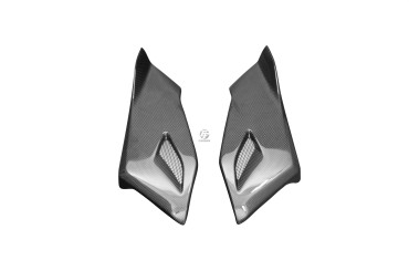 Carénage Latéral au-dessous selle Carbone pour MV Agusta Brutale 920 / 990 / 1090 Carbone+Fibre de Verre | Toile Contraignant | Brillant