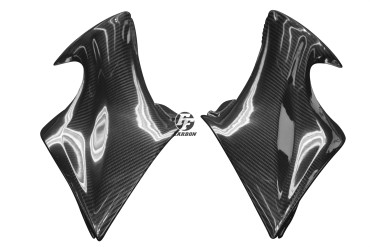 Carenatura laterale sotto il sedile Carbonio per Suzuki GSX-S 1000 Carbonio+Fibra di Vetro | Spigato | Brillante