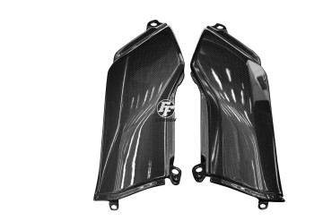 Carbon Seitenverkleidung unter Tank für Kawasaki Z900 2017- 100% Carbon | Leinwand | Glossy