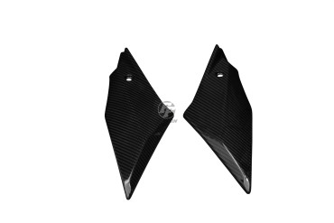 Carbon Side Panels below Tank for Yamaha R1 2015-2019 Carbon+Fibreglass | Twill Weave | Glossy