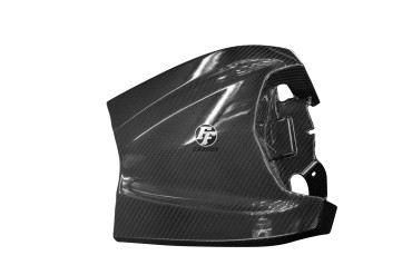 Capot de Selle Carbone pour BMW R1200S Carbone+Fibre de Verre | Toile Sergé | Brillant
