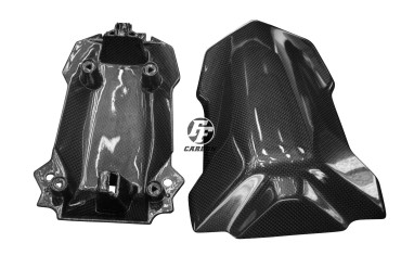 Carbon Soziussitz Abdeckung für BMW S 1000 RR 2019-2020 / M 1000 RR 2021- Carbon+Fiberglas | Leinwand | Glossy