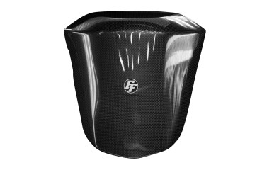 Cubierta de asiento de pasajero Carbono por Suzuki GSX-R 1000 2017- Carbono+Fibra de Vidrio | Patron Sencillo | Brillante