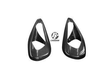 Carénage de rétroviseur Carbone pour Ducati Supersport 2017-2020 Carbone+Fibre de Verre | Toile Contraignant | Brillant