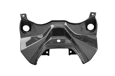 Cache entre Selle et Selle Passager Carbone pour Honda CBR 1000 RR/ST/SP 2020+ 100% Carbone | Toile Contraignant | Brillant