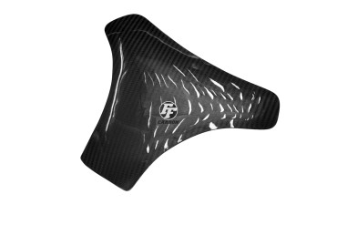 Covertor del depósito (Accesorio) Carbono por Kawasaki ZZR 1400 / ZX-14R 2006-2011 100% Carbono | Patron Enlazado | Brillante