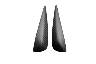 Carbon Tankverkleidung Seitenteile für Aprilia RS 660 Carbon+Fiberglas | Köper | Matt