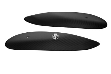 Carénage du réservoir (parties Latérales) Carbone pour Ducati Scrambler 100% Carbone | Toile Sergé | Mat