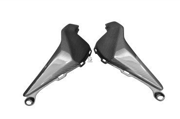 Parti laterali della carenatura del serbatoio Carbonio per Honda CBR 1000 RR Fireblade 2012-2016 100% Carbonio | Spigato | Brillante
