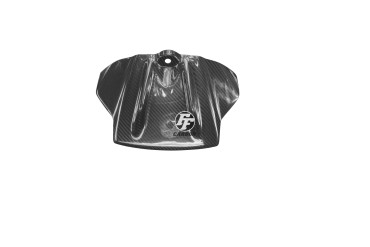Carénage du réservoir Carbone pour Aprilia RSV4 2009-2012 / Tuono V4 2011-2013 Carbone+Fibre de Verre | Toile Sergé | Brillant