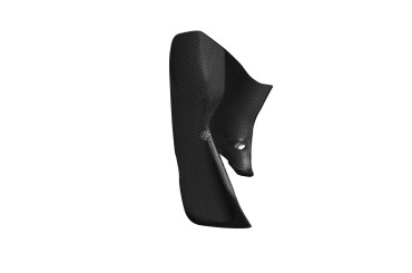 Carbon Left Fairing below Tank for Ducati Monster 1200 / 1200S / 821 ab 2014 Carbon+Fibreglass | Twill Weave | Matt