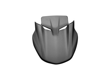Pare-brise Carbone pour Ducati Diavel 1260/1260S 2019-2020 Carbone+Fibre de Verre | Toile Contraignant | Mat