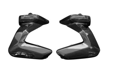 Covertor del cilindro Carbono por BMW R 1250 RS 2021- Carbono+Fibra de vidrio | Patron Sencillo | Brillante
