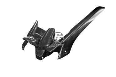Guardafango posterior Carbono por Yamaha MT-07 2018-2020 / 2021- / XSR 700 Carbono+Fibra de Vidrio | Patron Enlazado | Brillante