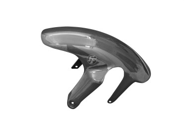 Garde boue avant Carbone pour Aprilia RSV Mille 1998-2003 Carbone+Fibre de Verre | Toile Contraignant | Brillant