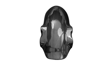 Garde boue avant Carbone pour Ducati Scrambler Café Racer 2017- Carbone+Fibre de Verre | Toile Contraignant | Brillant