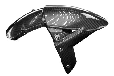 parafango anteriore Carbonio per Kawasaki Ninja H2 2015+ / H2R 2015+ / H2 SX 2018+ Carbonio+Fibra di Vetro | Spigato | Brillante