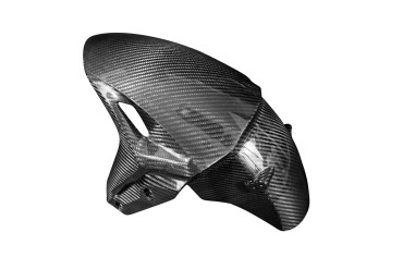 Garde boue avant Carbone pour Kawasaki Z H2 2020+ Carbone+Fibre de Verre | Toile Sergé | Brillant