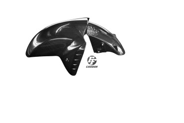 Carbon vorderes Schutzblech für Kawasaki ZZR 1400 2006-2020 / ZX-14R 2006-2015 100% Carbon | Leinwand | Glossy